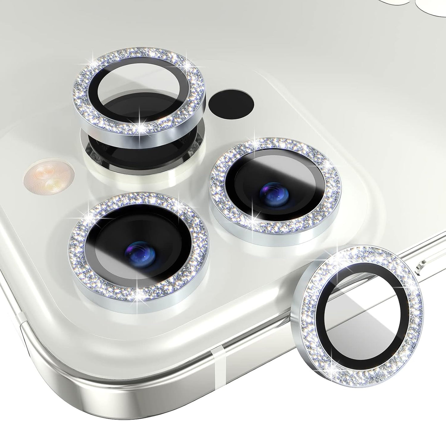 Bling iphone Camera Lens Protectors (Ultra-tough HD Individual Lens Protectors and Scratch Resistant)